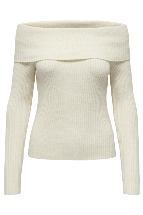 Only onlkatia ls off shoulder knt noos
